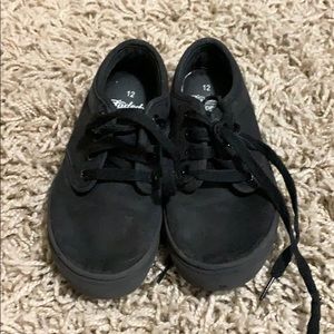 🥳5/$20🥳 Boys Faded Glory black tennis shoes